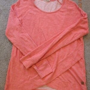 Tentree Acre tulip hem in porcelain rose color size M